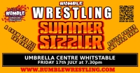 Rumble Wrestling Summer Sizzler comes to Whitstable